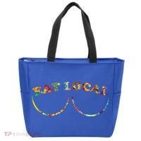 Funny Breastfeeding Meme Mom Eat Local Milk Source Great Gift Tote Bag thumb 0
