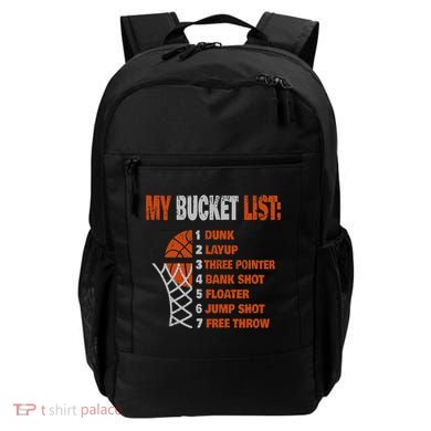 Funny Basketball My Bucket List Basketball Player Backpack
