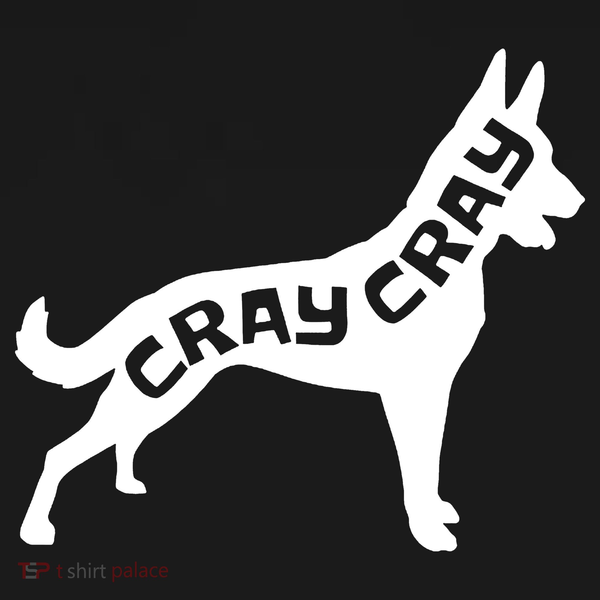 Funny Belgian Malinois Cray Cray Dog Backpack