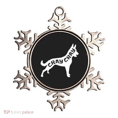 Funny Belgian Malinois Cray Cray Dog Ornament