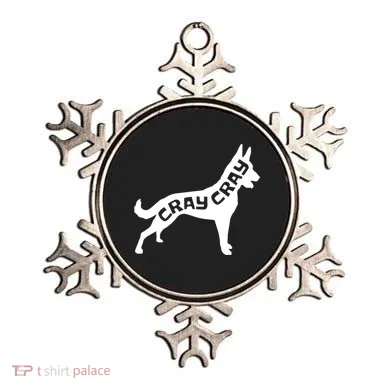 Funny Belgian Malinois Cray Cray Dog Ornament