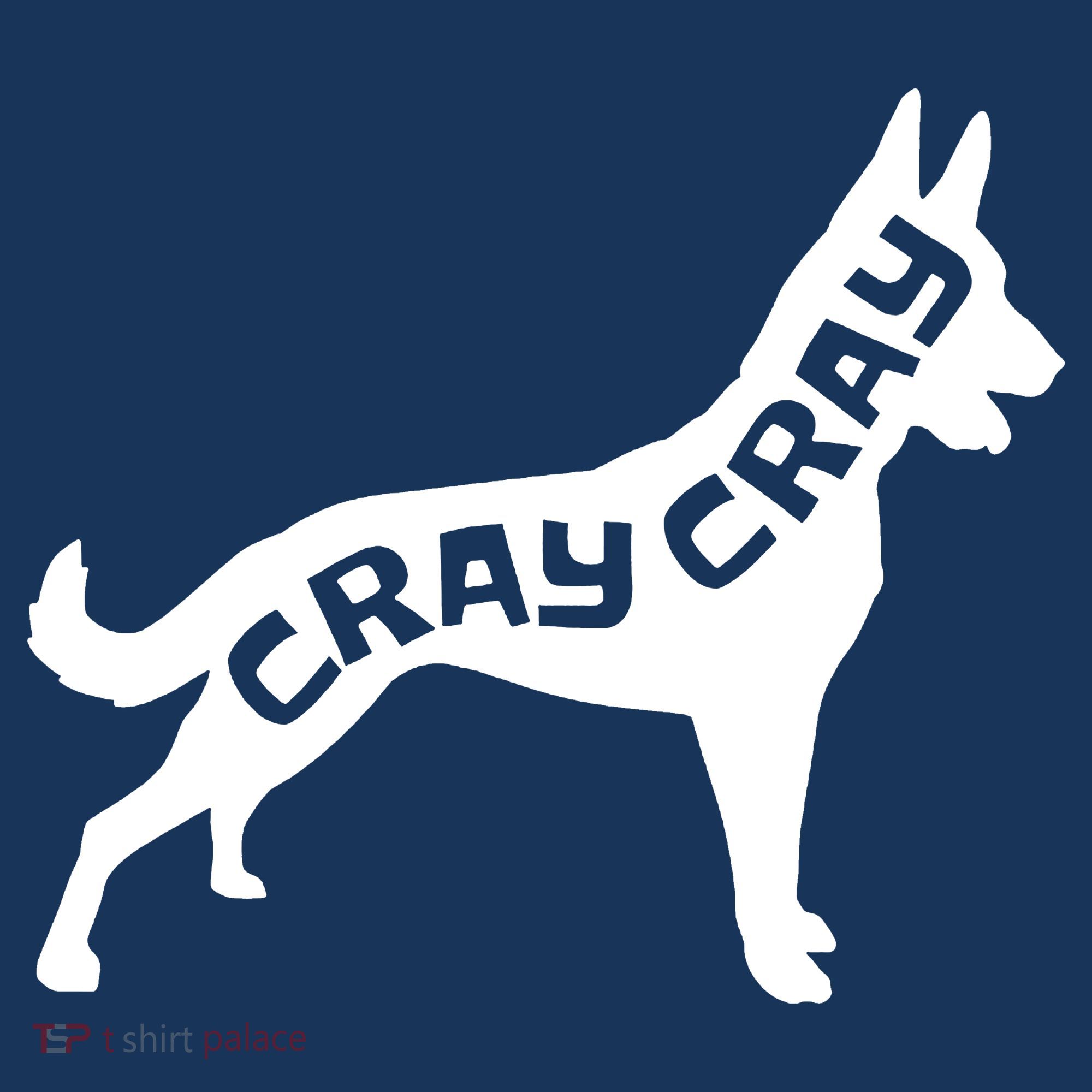 Funny Belgian Malinois Cray Cray Dog Polo