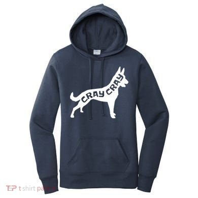 Funny Belgian Malinois Cray Cray Dog Women's Hoodie