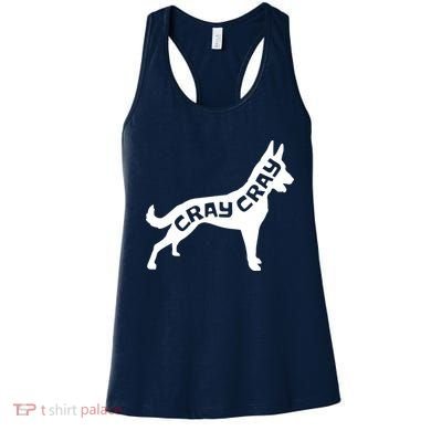 Funny Belgian Malinois Cray Cray Dog Women's Tank Top