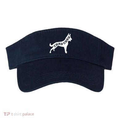 Funny Belgian Malinois Cray Cray Dog Visor