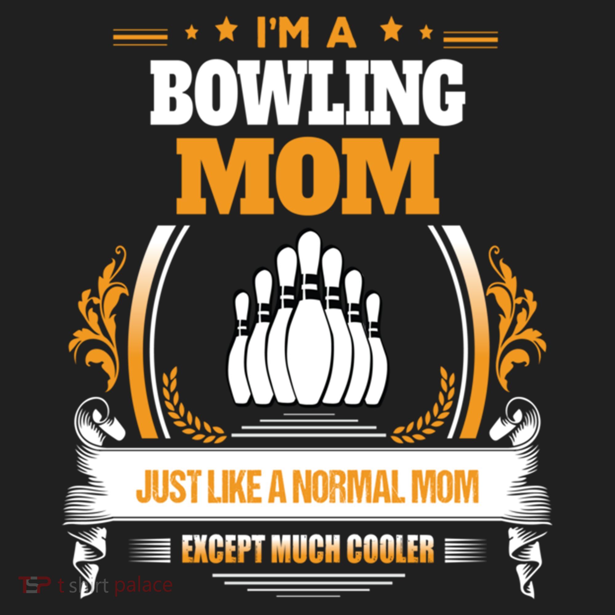 Funny Bowling Mom Cute Gift For Mom Hat