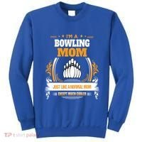 Funny Bowling Mom Cute Gift For Mom Sweatshirt thumb 0