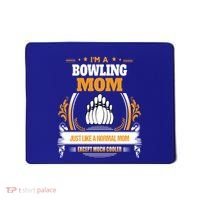 Funny Bowling Mom Cute Gift For Mom Mousepad thumb 0