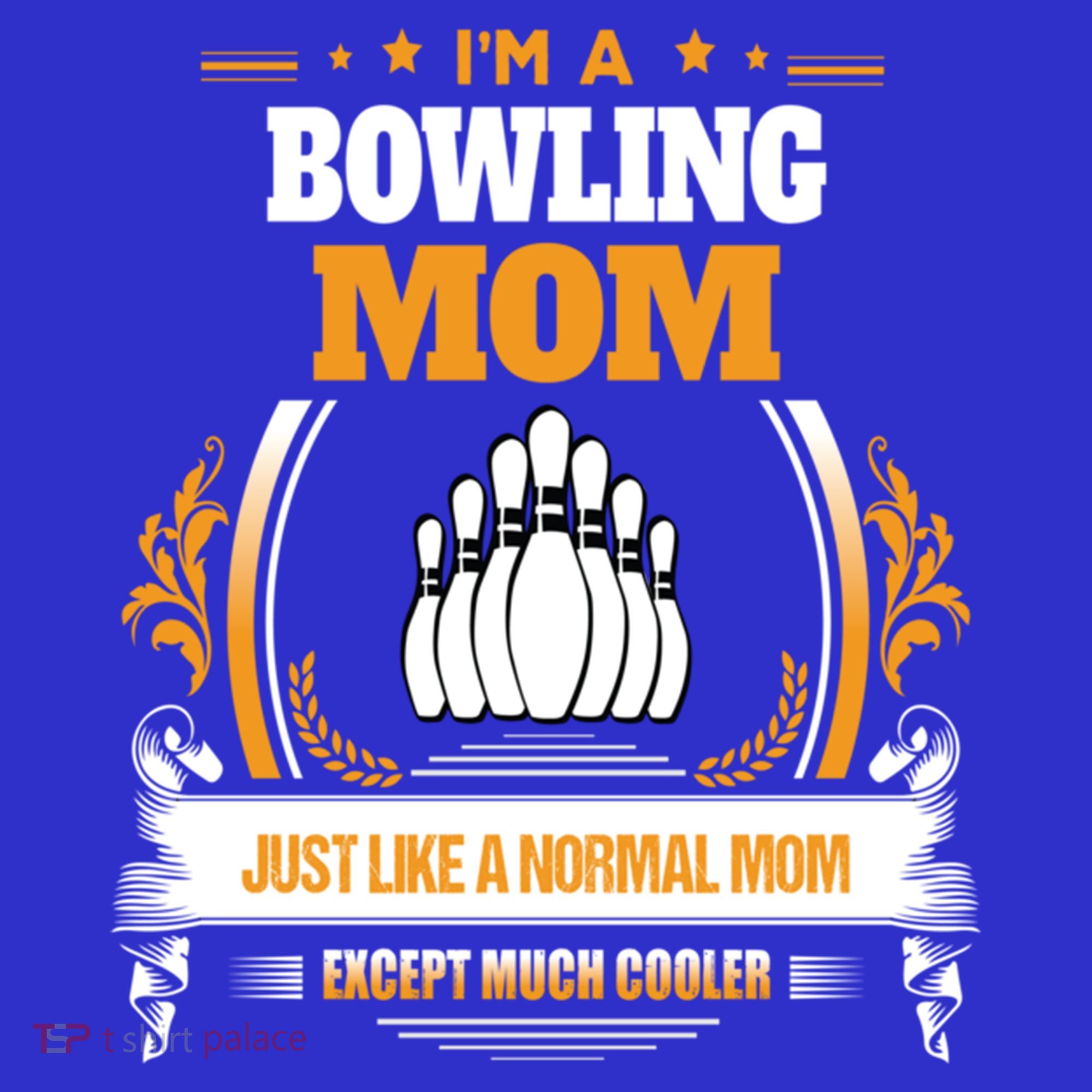 Funny Bowling Mom Cute Gift For Mom Mousepad