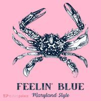 Feelin' Blue Maryland Style Retro Crab Coaster thumb 2