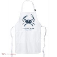 Feelin' Blue Maryland Style Retro Crab Apron thumb 0
