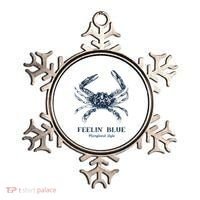 Feelin' Blue Maryland Style Retro Crab Ornament thumb 0