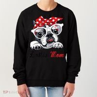 Funny Bostie Mom For Boston Terrier Dogs Lovers Women's Sweatshirt thumb 0