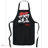 Funny Bostie Mom For Boston Terrier Dogs Lovers Apron thumb 0