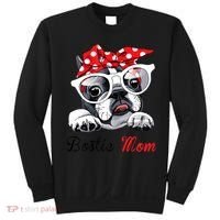 Funny Bostie Mom For Boston Terrier Dogs Lovers Sweatshirt thumb 0