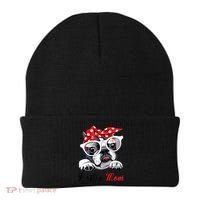 Funny Bostie Mom For Boston Terrier Dogs Lovers Beanie thumb 0