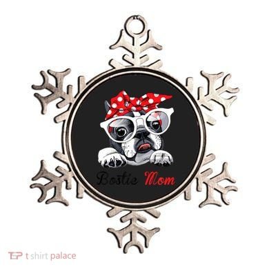 Funny Bostie Mom For Boston Terrier Dogs Lovers Ornament