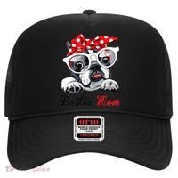 Funny Bostie Mom For Boston Terrier Dogs Lovers Hat thumb 0