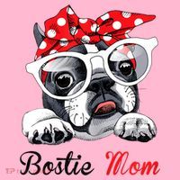 Funny Bostie Mom For Boston Terrier Dogs Lovers Toddler Hoodie thumb 2