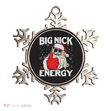 Funny Big Nick Energy Santa Xmas Christmas Ornament