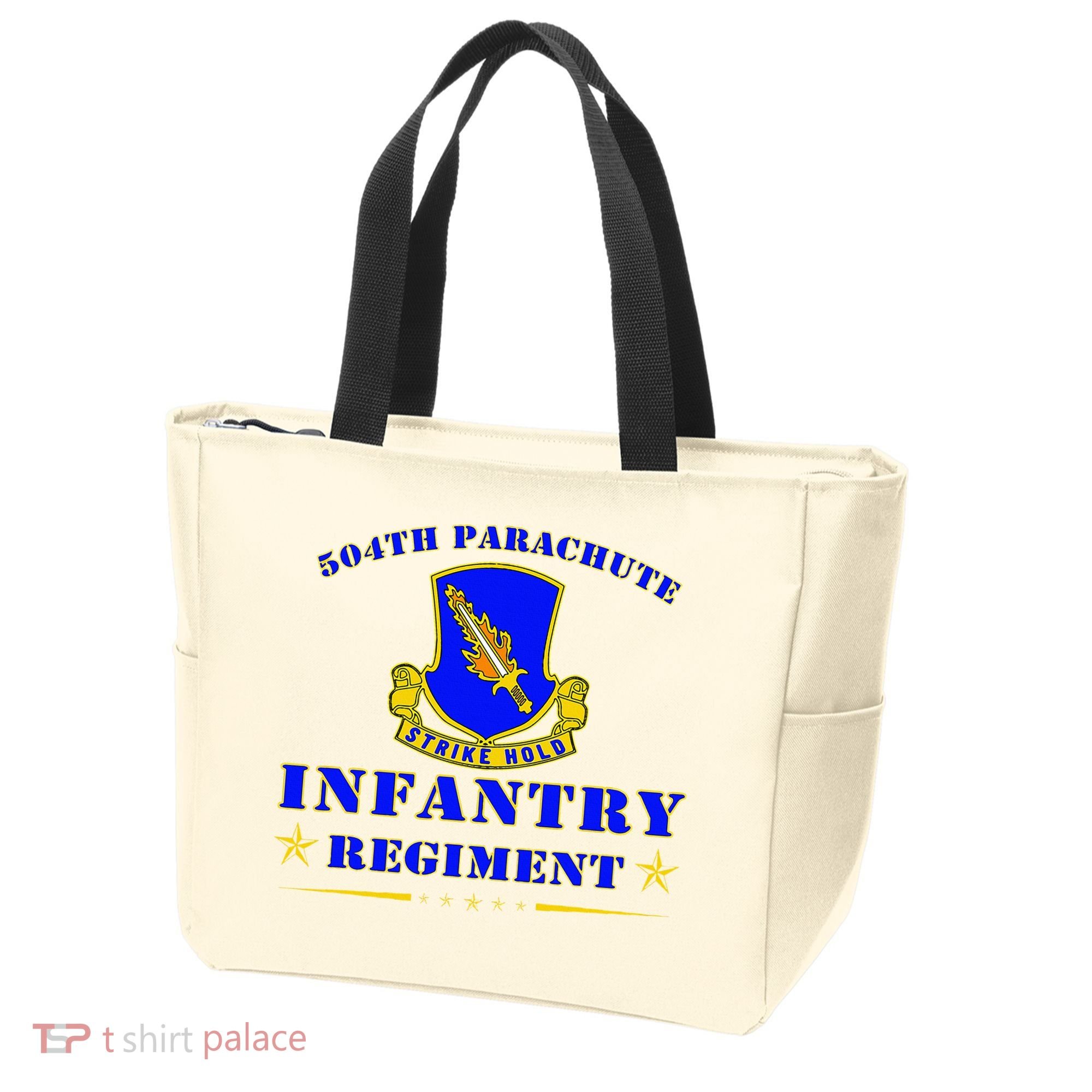 Fort Bragg North Carolina 504th Parachute Infantry Regiment Tote Bag