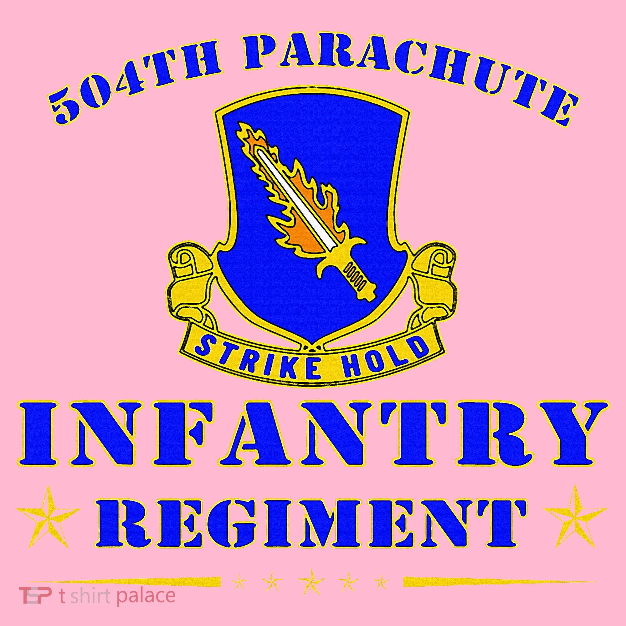 Fort Bragg North Carolina 504th Parachute Infantry Regiment Coaster