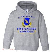 Fort Bragg North Carolina 504th Parachute Infantry Regiment Toddler Hoodie thumb 0