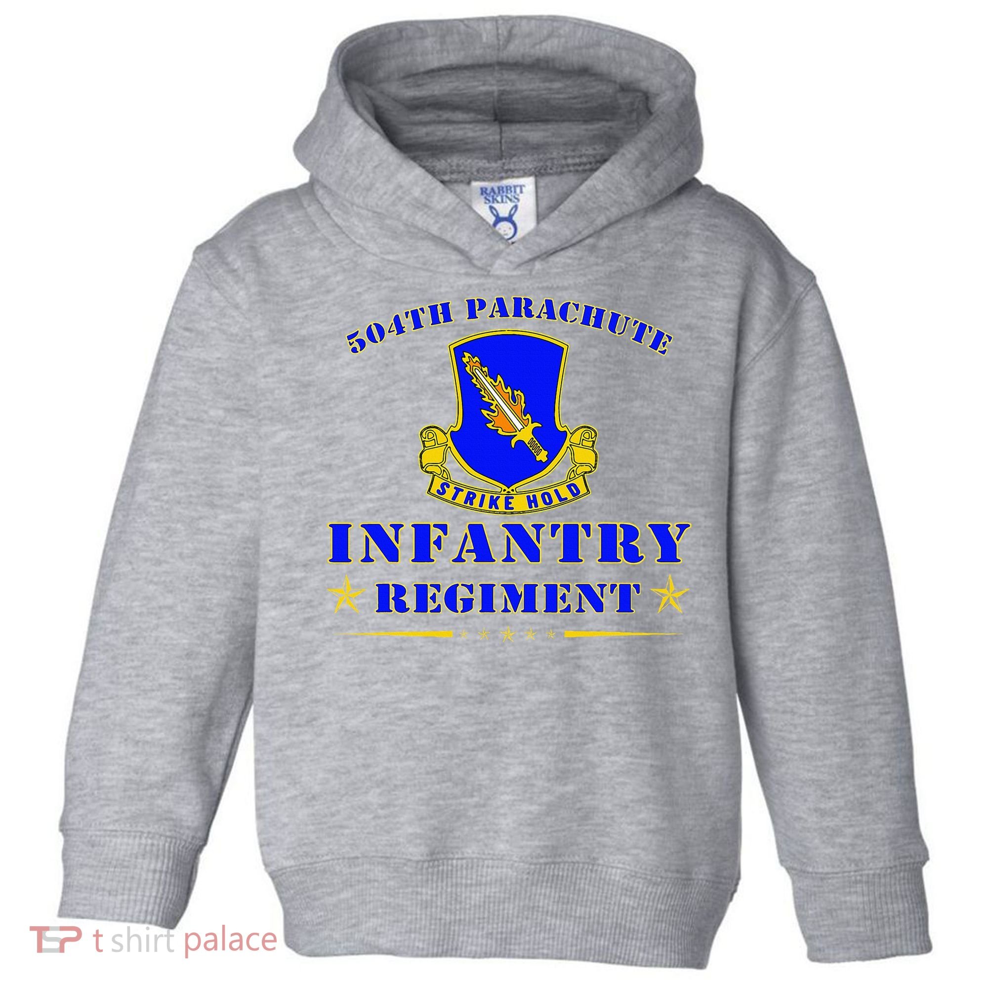 Fort Bragg North Carolina 504th Parachute Infantry Regiment Toddler Hoodie
