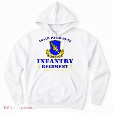 Fort Bragg North Carolina 504th Parachute Infantry Regiment Hoodie