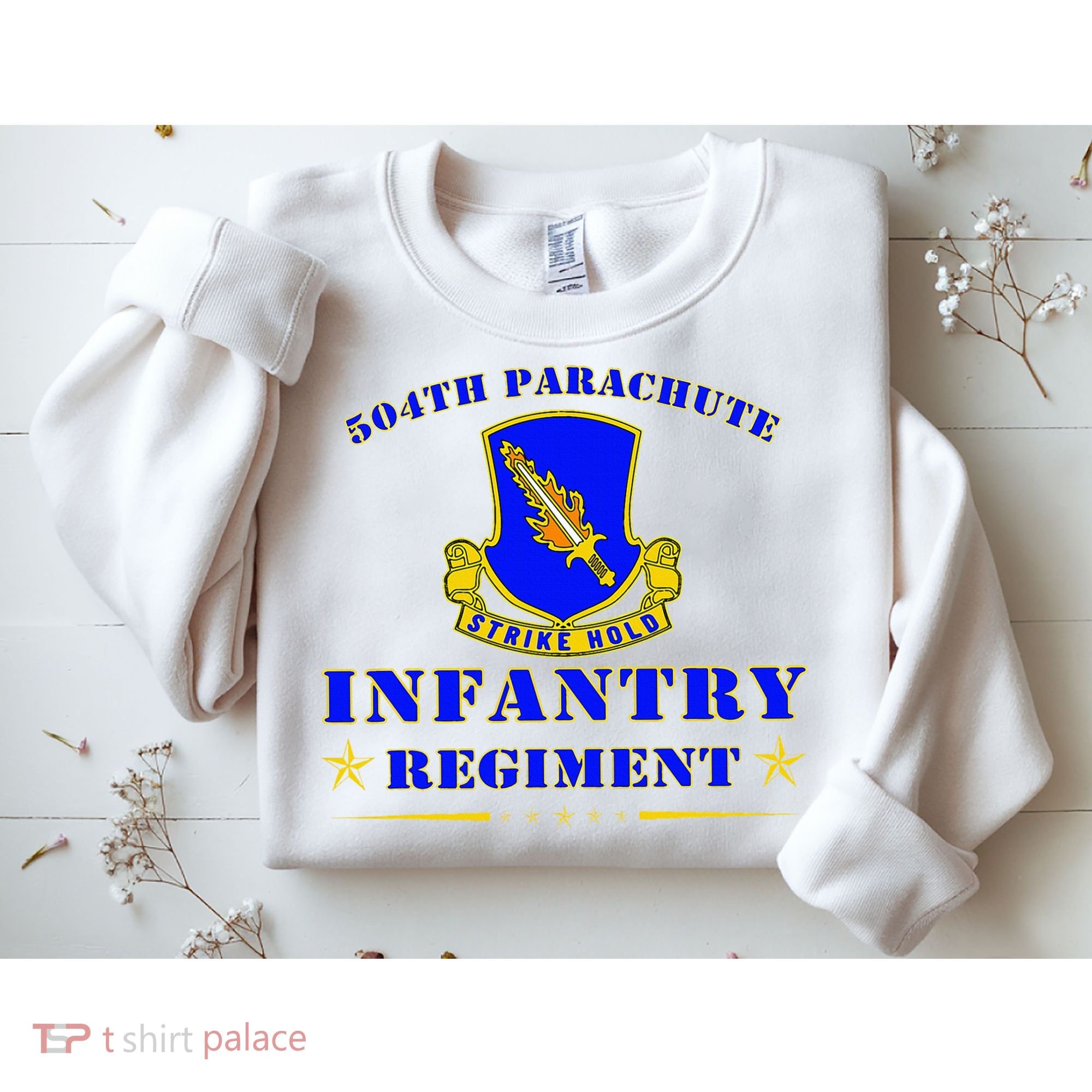 Fort Bragg North Carolina 504th Parachute Infantry Regiment Sweatshirt