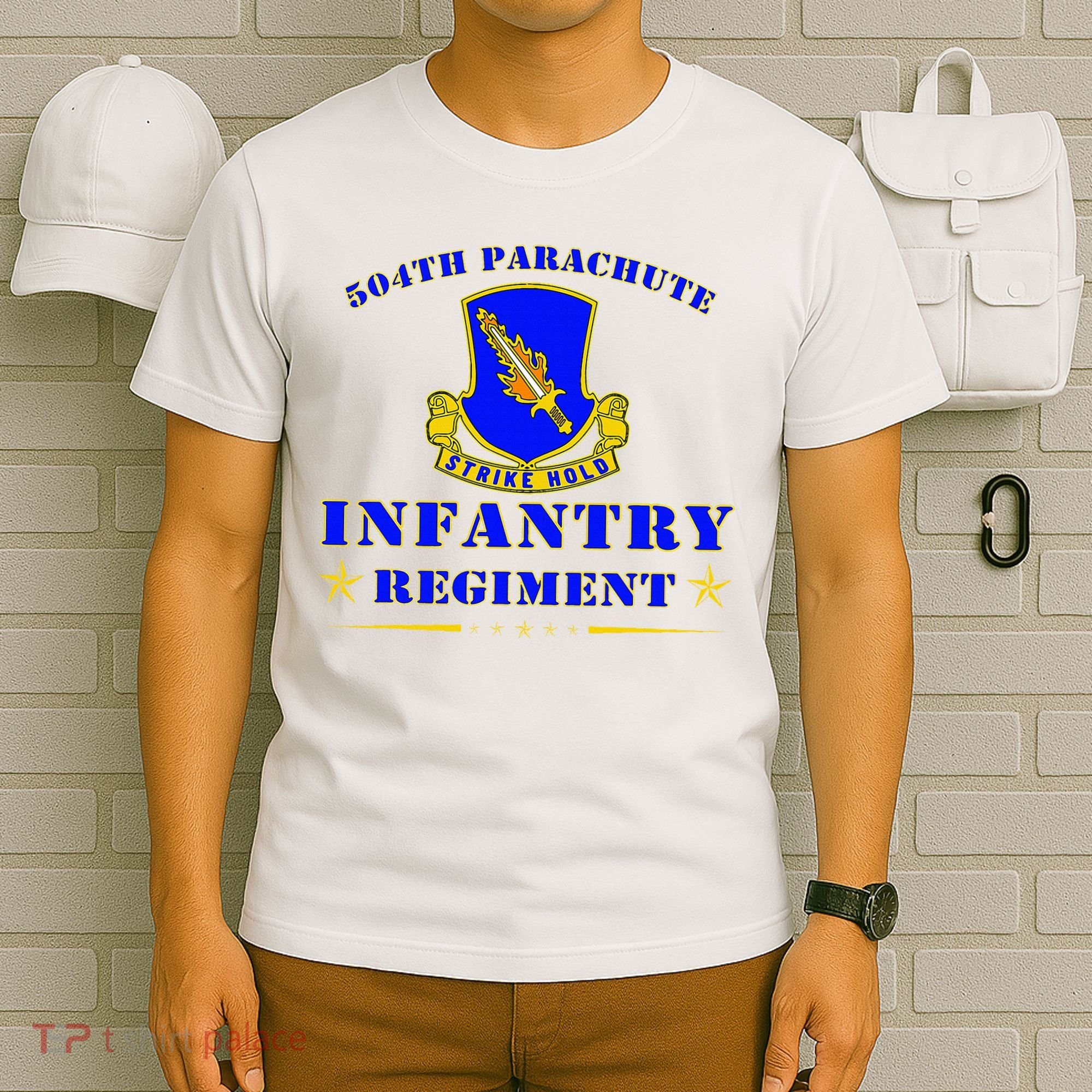 Fort Bragg North Carolina 504th Parachute Infantry Regiment T-Shirt