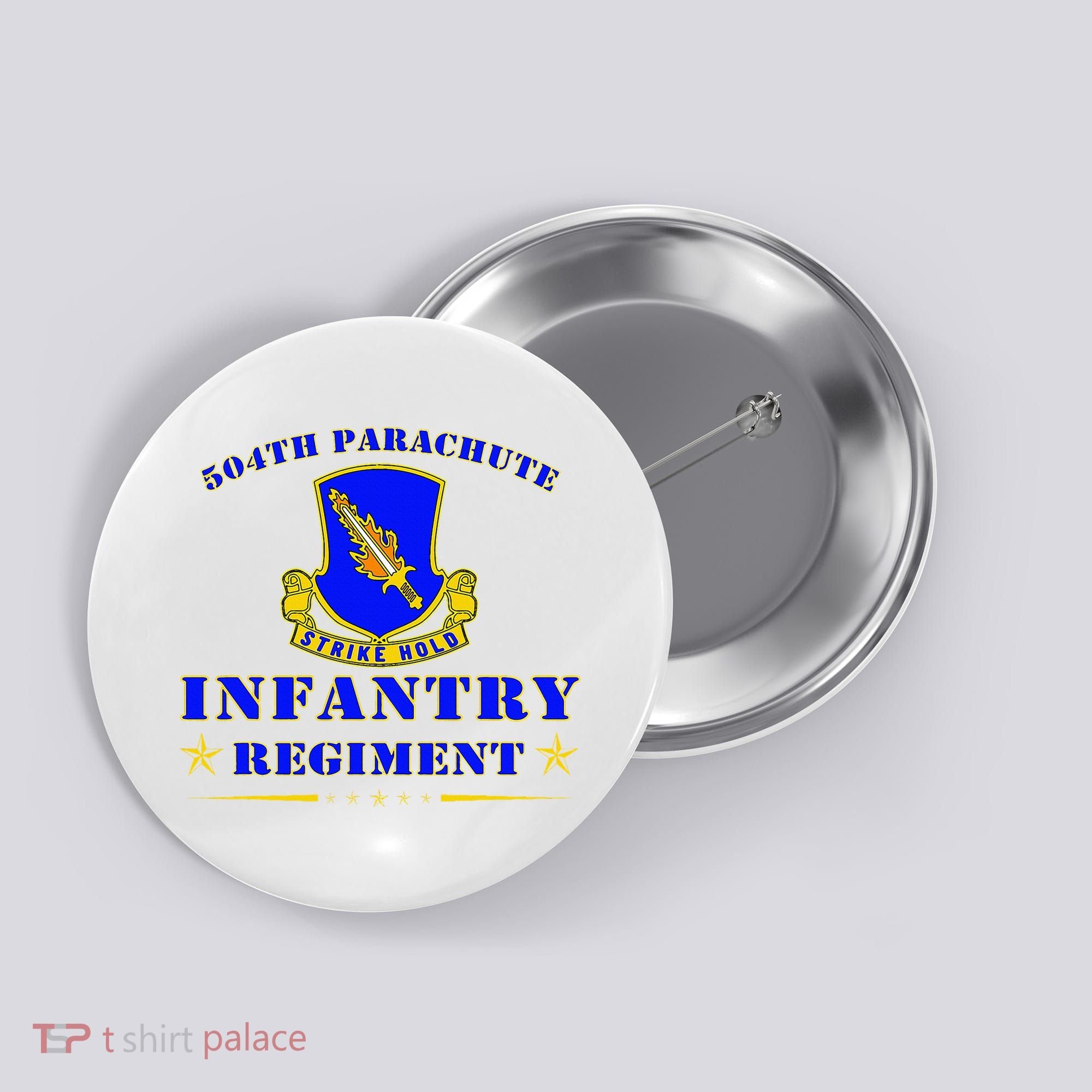 Fort Bragg North Carolina 504th Parachute Infantry Regiment Button