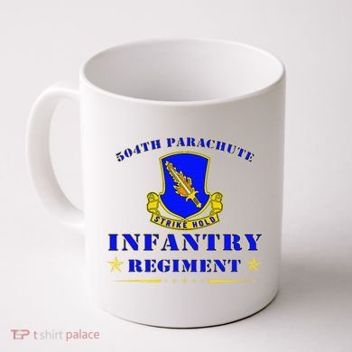 Fort Bragg North Carolina 504th Parachute Infantry Regiment Coffee Mug