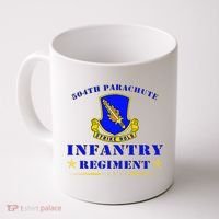 Fort Bragg North Carolina 504th Parachute Infantry Regiment Coffee Mug thumb 0