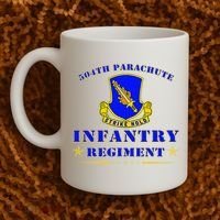 Fort Bragg North Carolina 504th Parachute Infantry Regiment Coffee Mug thumb 2
