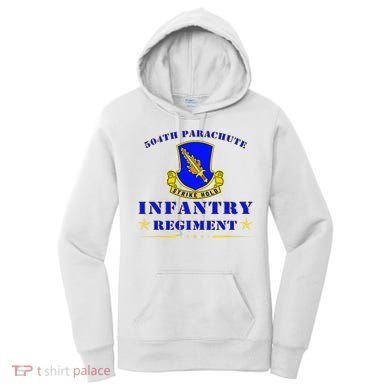 Fort Bragg North Carolina 504th Parachute Infantry Regiment Women's Hoodie