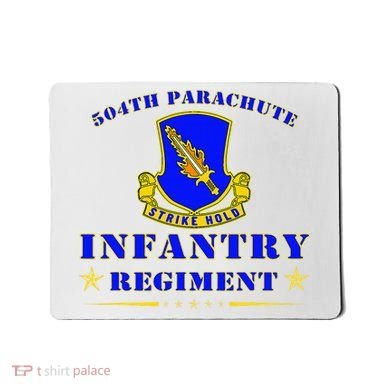 Fort Bragg North Carolina 504th Parachute Infantry Regiment Mousepad