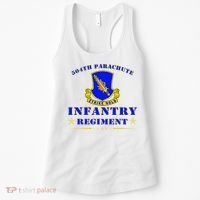 Fort Bragg North Carolina 504th Parachute Infantry Regiment Women's Tank Top thumb 0