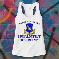Fort Bragg North Carolina 504th Parachute Infantry Regiment Women's Tank Top thumb 3