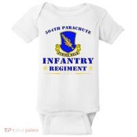 Fort Bragg North Carolina 504th Parachute Infantry Regiment Baby Bodysuit thumb 0