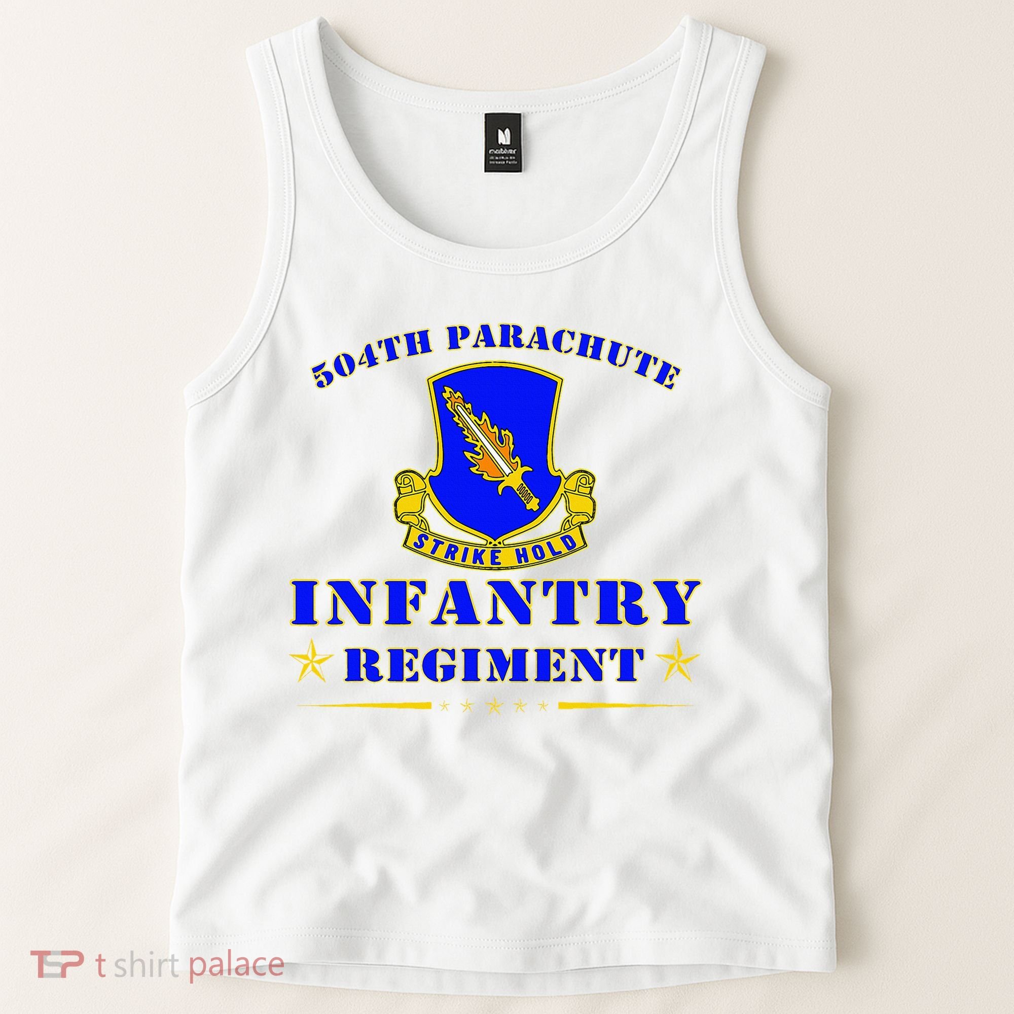 Fort Bragg North Carolina 504th Parachute Infantry Regiment Tank Top