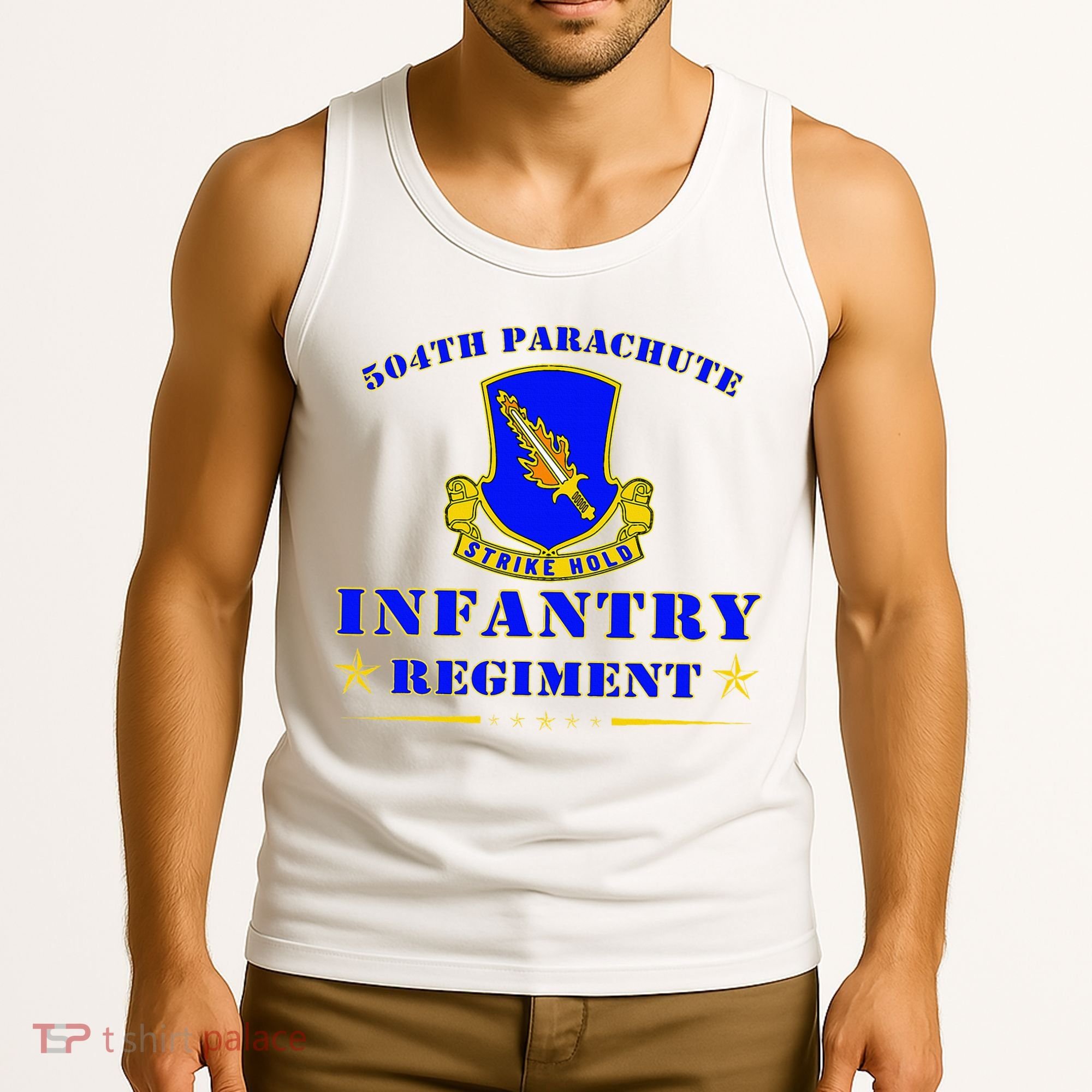 Fort Bragg North Carolina 504th Parachute Infantry Regiment Tank Top