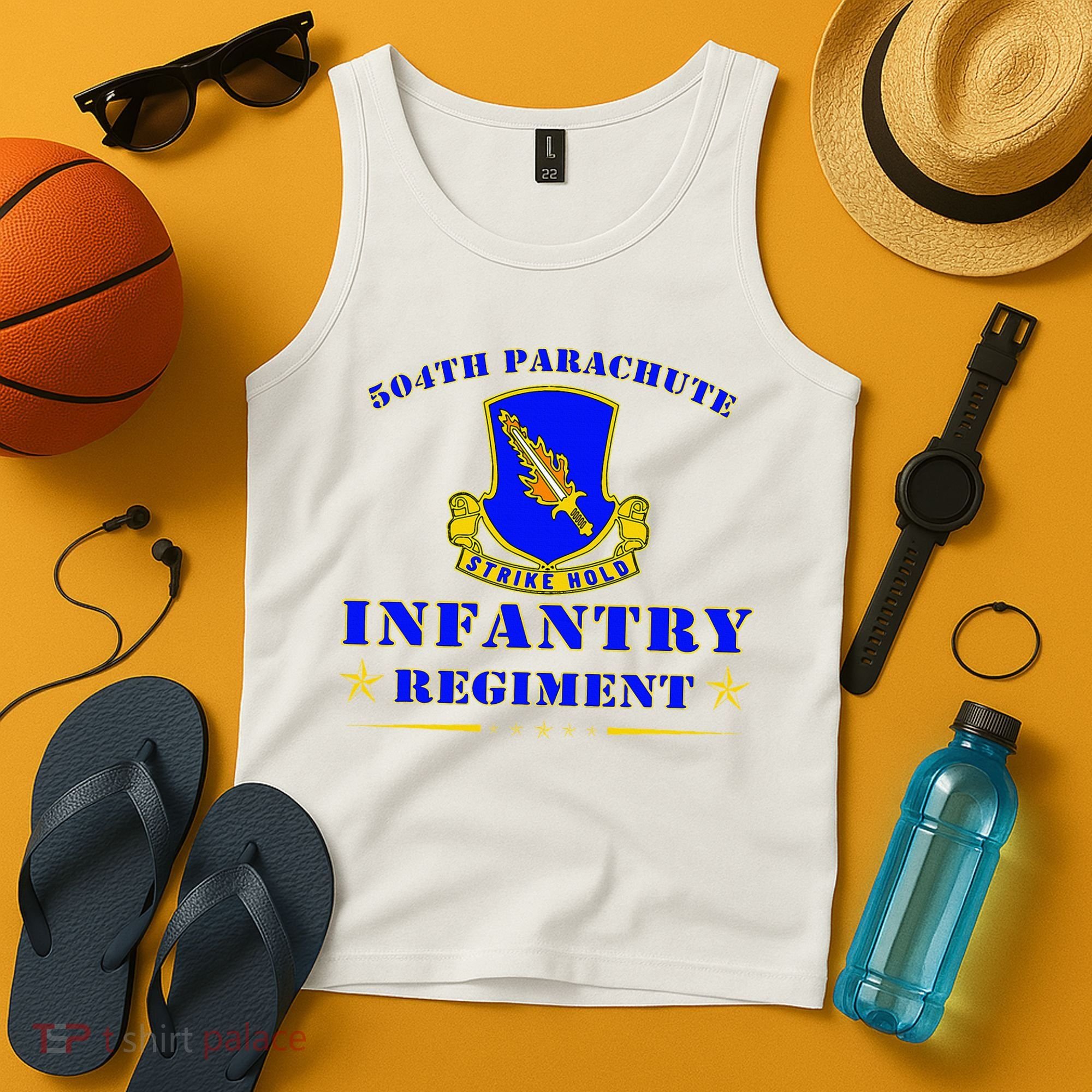 Fort Bragg North Carolina 504th Parachute Infantry Regiment Tank Top