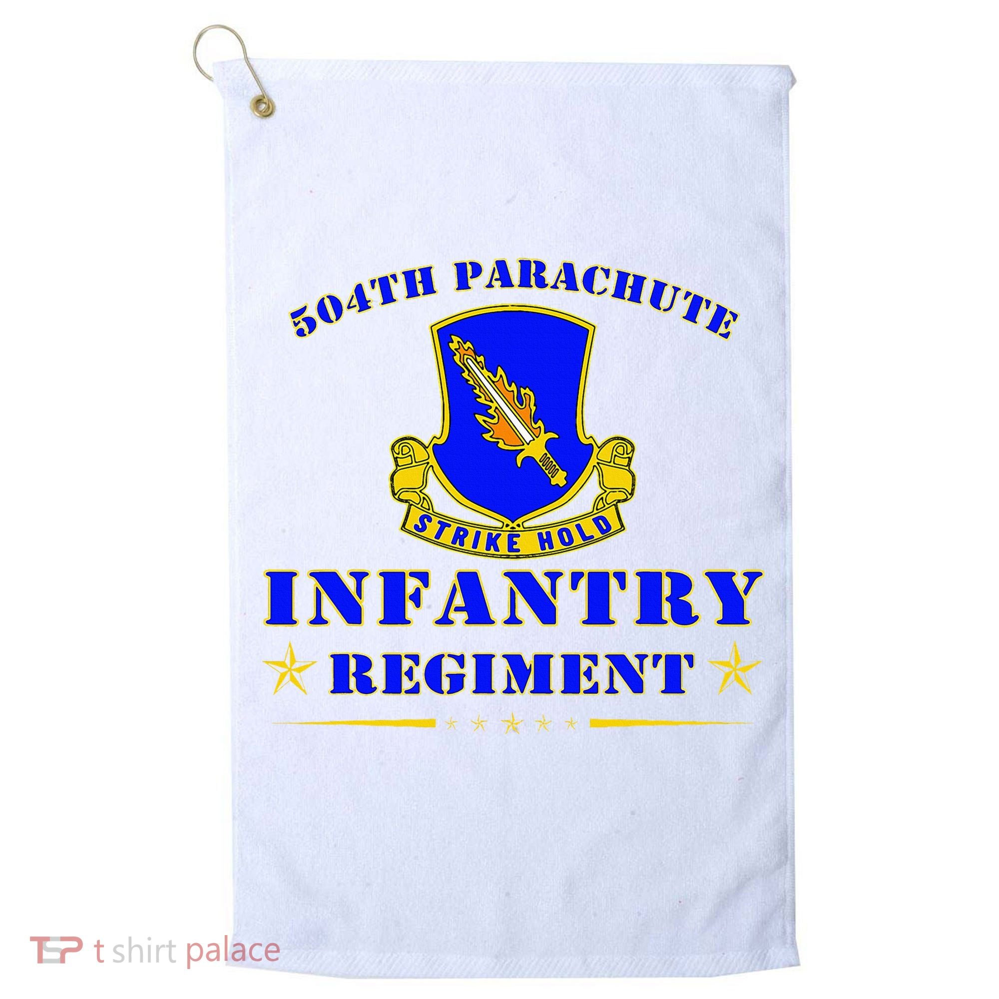 Fort Bragg North Carolina 504th Parachute Infantry Regiment Golf Towel