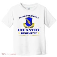 Fort Bragg North Carolina 504th Parachute Infantry Regiment Toddler T-Shirt thumb 0
