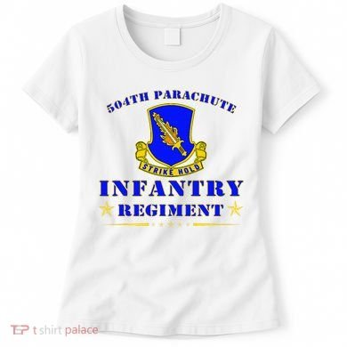 Fort Bragg North Carolina 504th Parachute Infantry Regiment Women's T-Shirt
