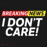 Funny Breaking News I Dont Care Sarcasm Humor Sarcastic Visor thumb 3