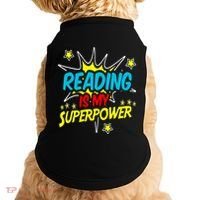Funny Book Nerds And Geeks Doggie Tank thumb 0