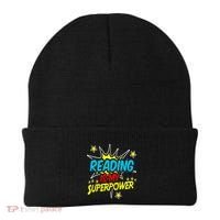 Funny Book Nerds And Geeks Beanie thumb 0