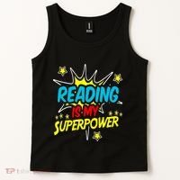 Funny Book Nerds And Geeks Tank Top thumb 2